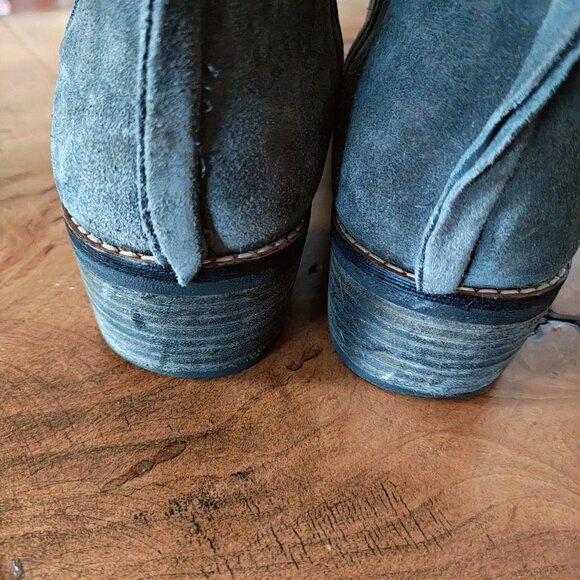 JOE'S Suede Ankle Boots - Picture 4 of 9